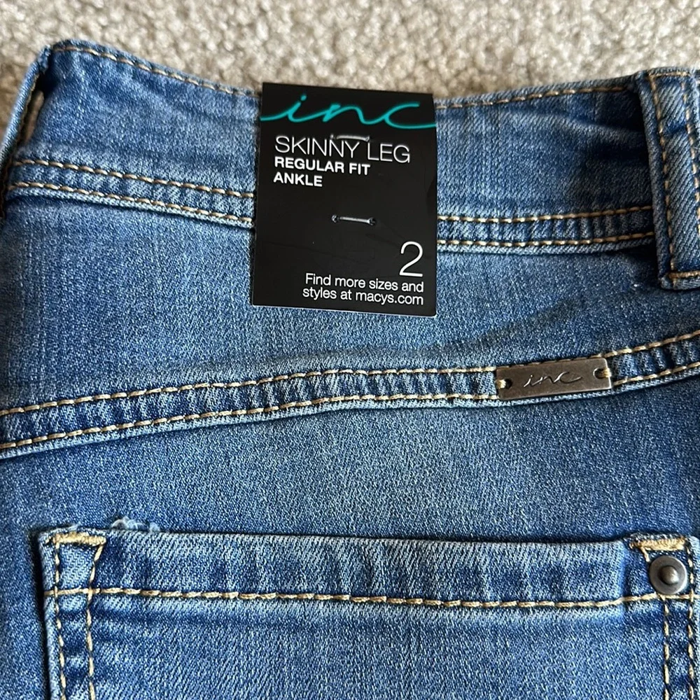 Brand new inc skinny leg ankle jeans 2 - Picture 2 of 3